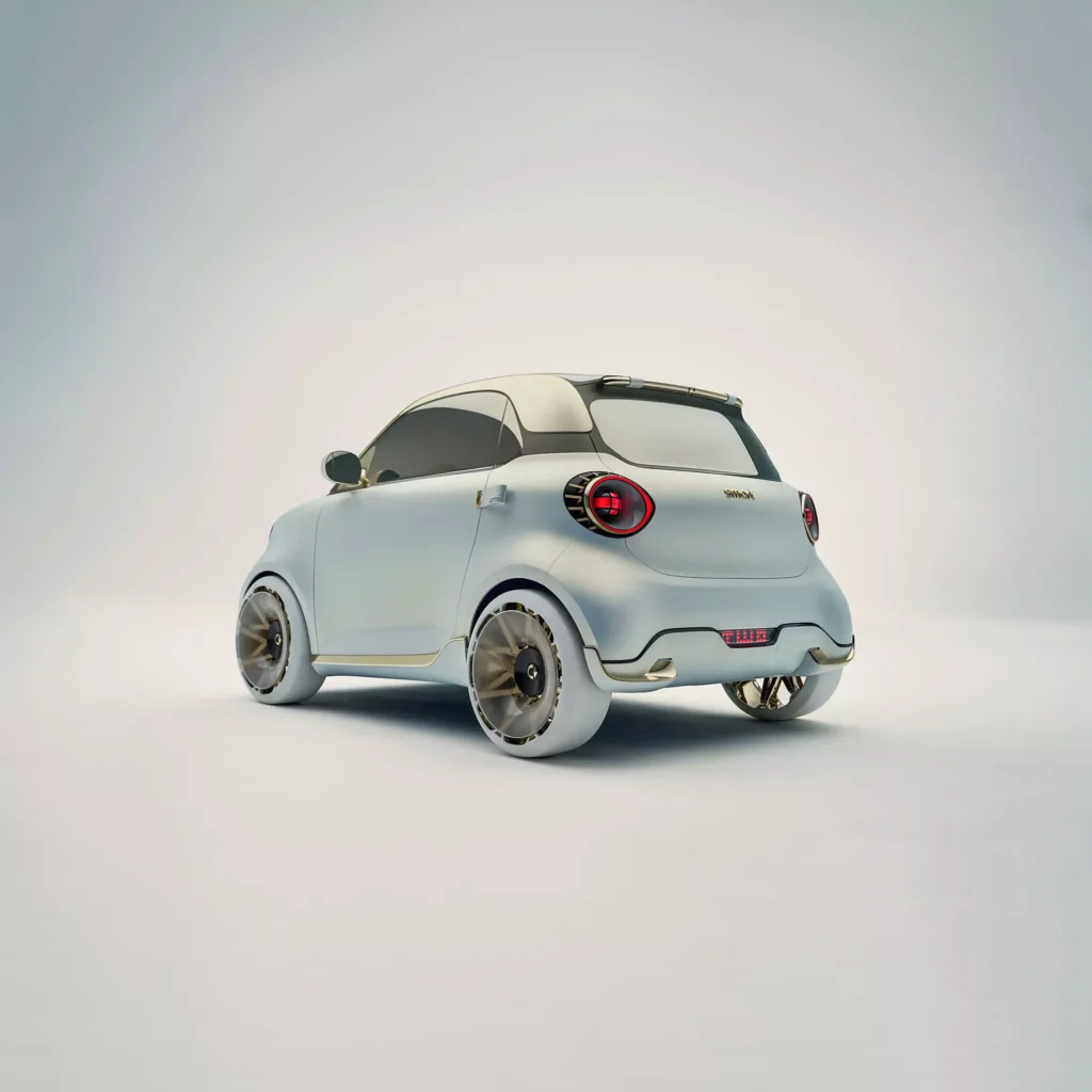 automüller – smart #2 Concept, retro-inspiriertes Cabrio-Konzeptfahrzeug