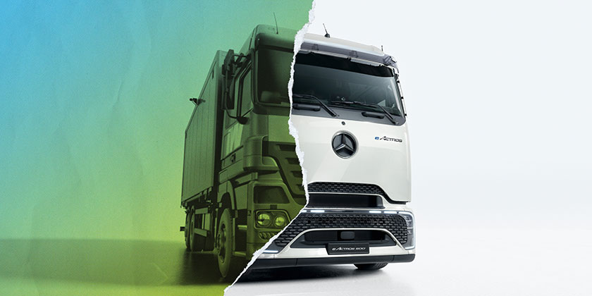 Der neue vollelektrische Mercedes-Benz eActros 600