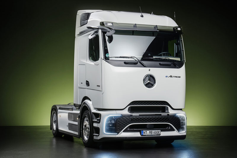Vollelektrischer Antrieb des Mercedes-Benz eActros 600