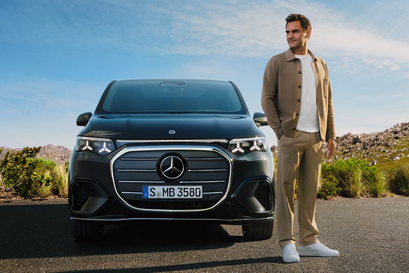 Der neue vollelektrische Mercedes-Benz VLE in der Außenansicht