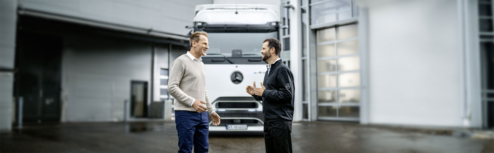 Service und Wartung für den Mercedes-Benz eActros 600 bei automüller