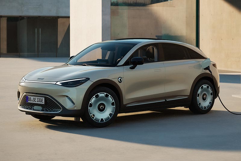 smart #3 – vollelektrisches SUV-Coupé bei automüller
