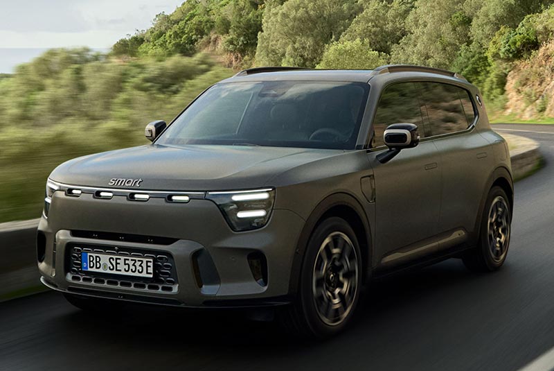 smart #5 – vollelektrischer Mid-Size-SUV bei automüller
