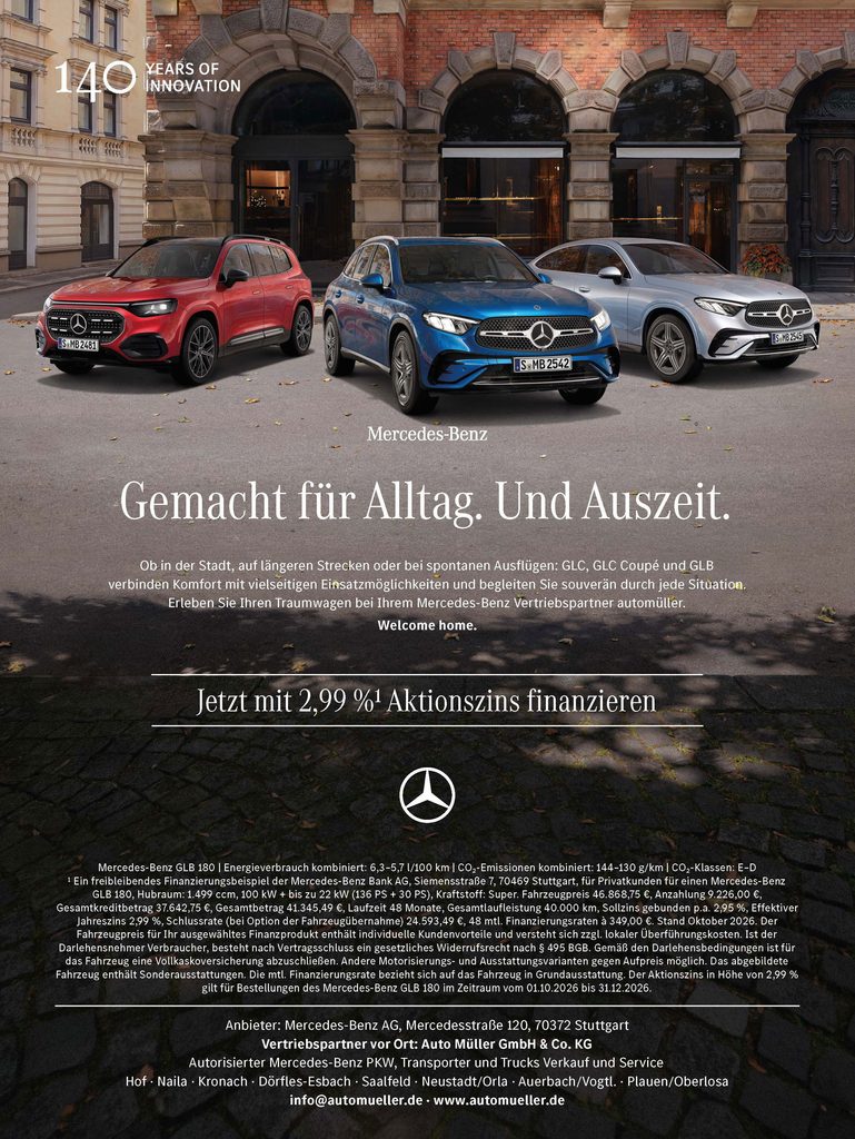 Anzeige MB GLC, GLB und GLC Coupé