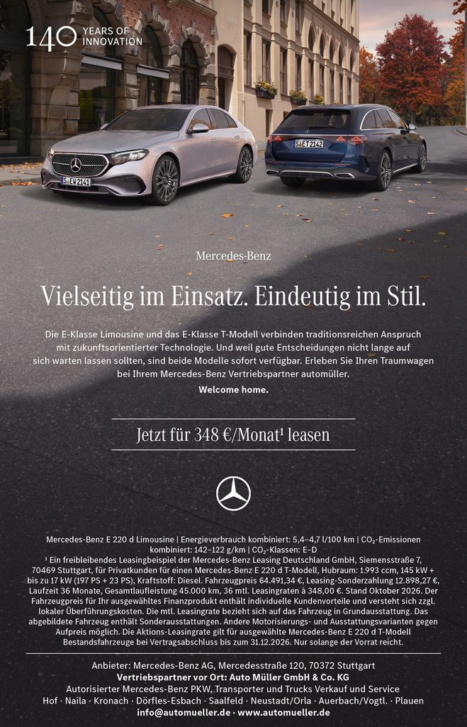 MB E-Klasse, E-Klasse T-Modell Leasingrate