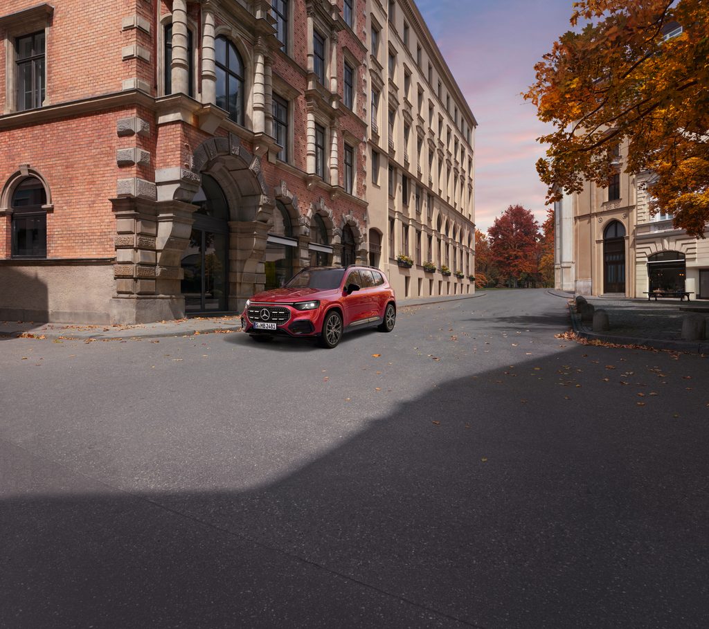 Der Mercedes-Benz GLB.
